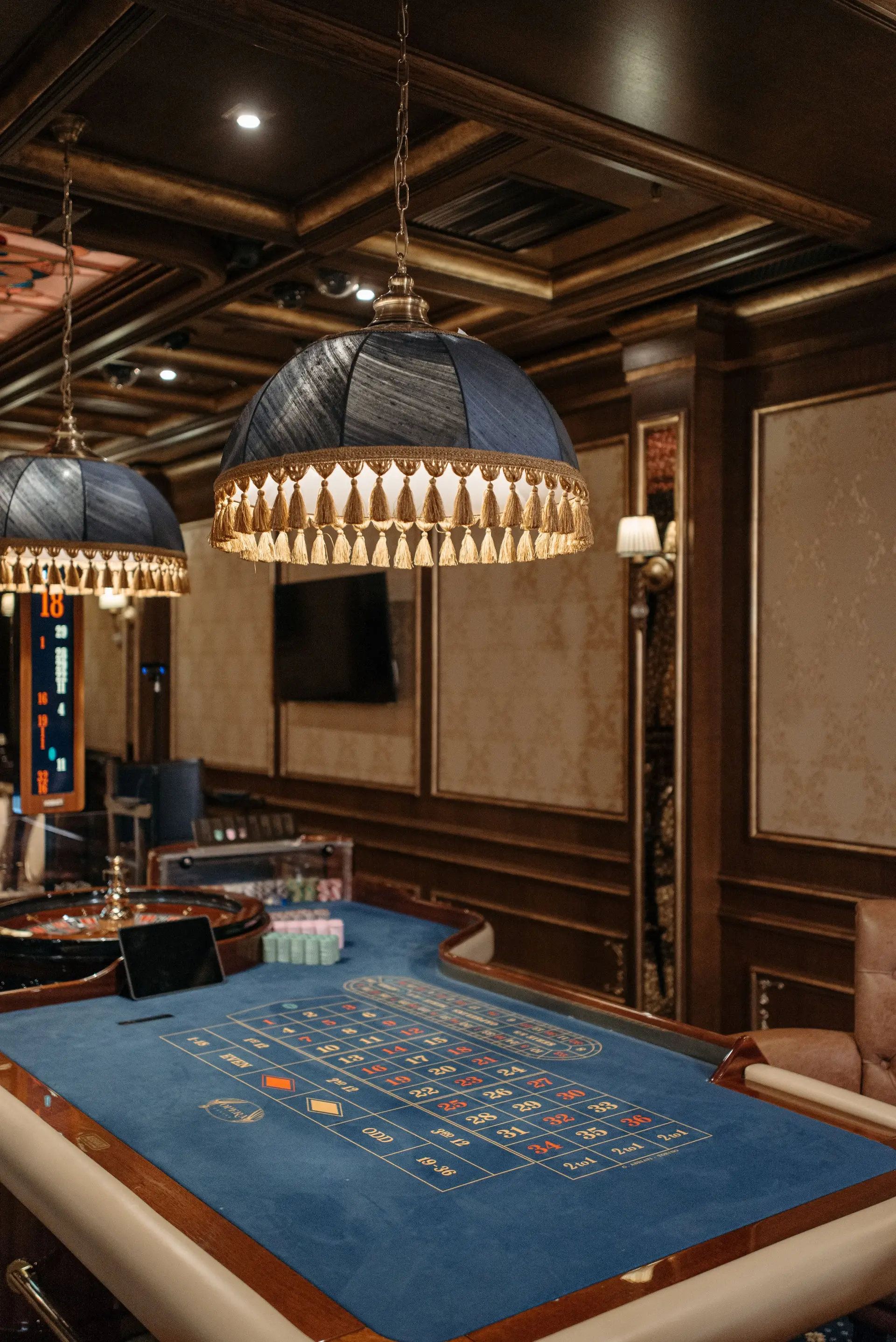 Atmospheric Casino Lighting